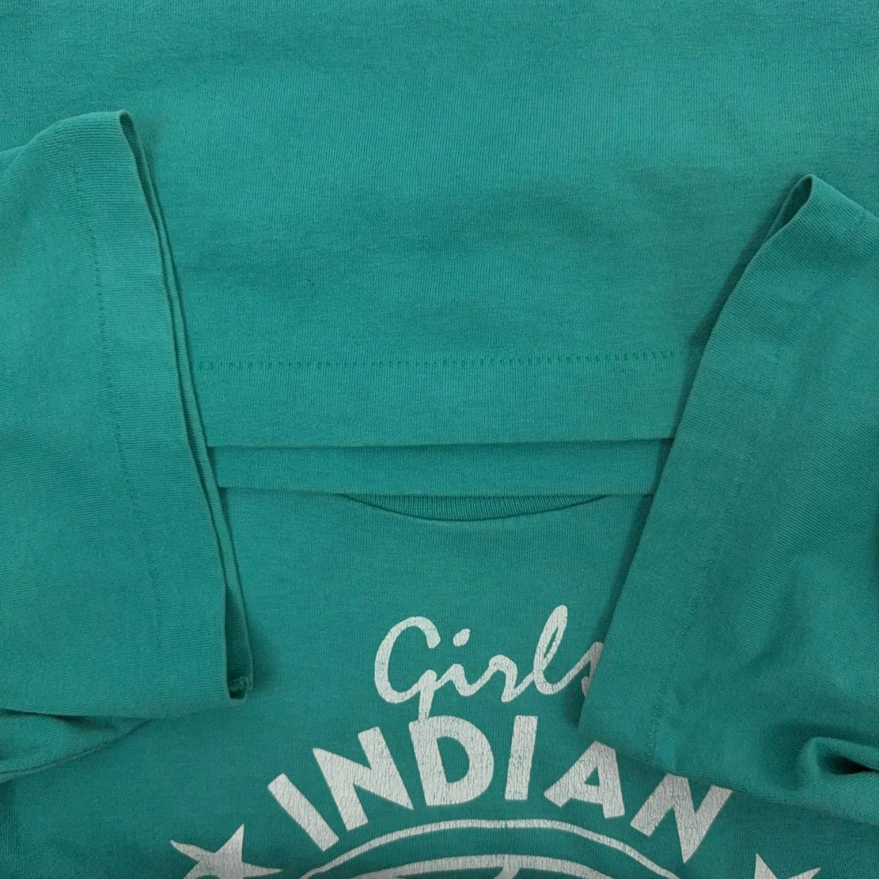 Camiseta Fruit Of The Loom Girls Indian Heights Basketball T-Shirt Single-Stitch – photo 6